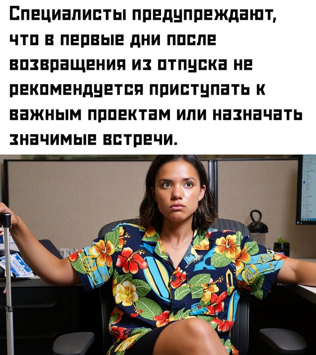 ☝ Резкое падение уровня дофамина при выходе на работу ...