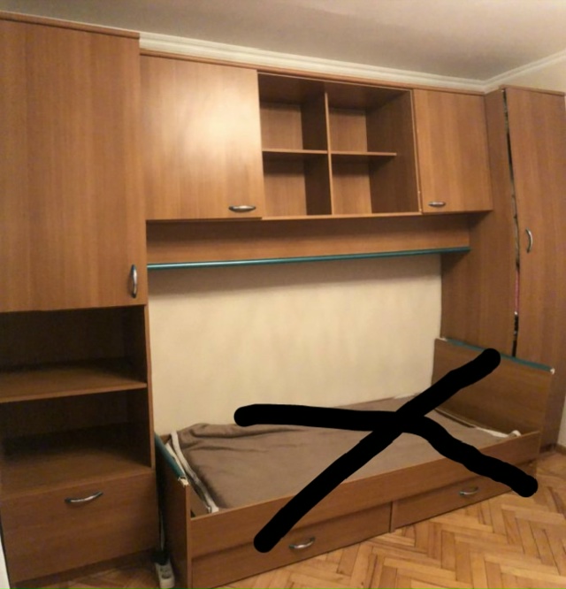 Отдам даром детскую стенку без кровати . В разобранном ...