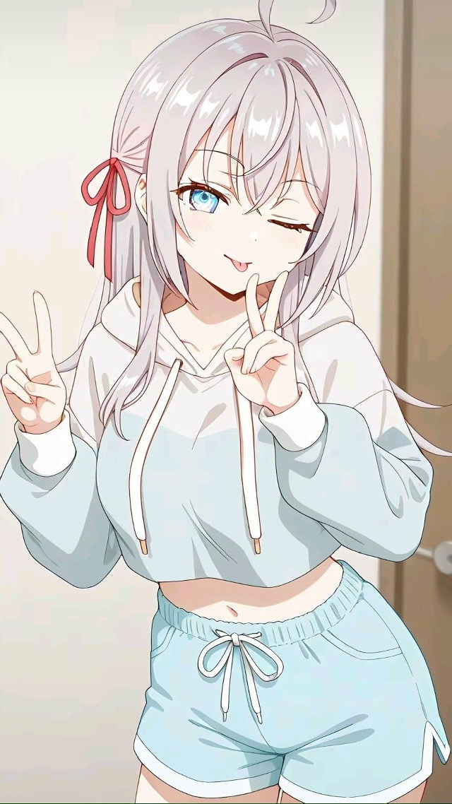 Аниме: Аля иногда кокетничает со мной по-русски