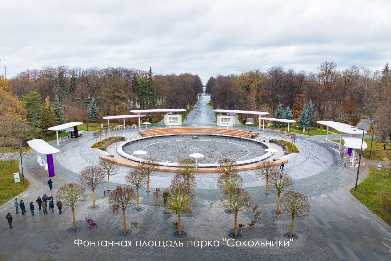 👀 Проект второго этапа реконструкции парка Сокольники Благоустроят партерную зону, Фестивальную пло