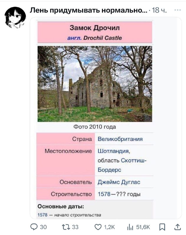 Девочки, в Шотландии нашли место дислокации того самого тюбика.
Чей?