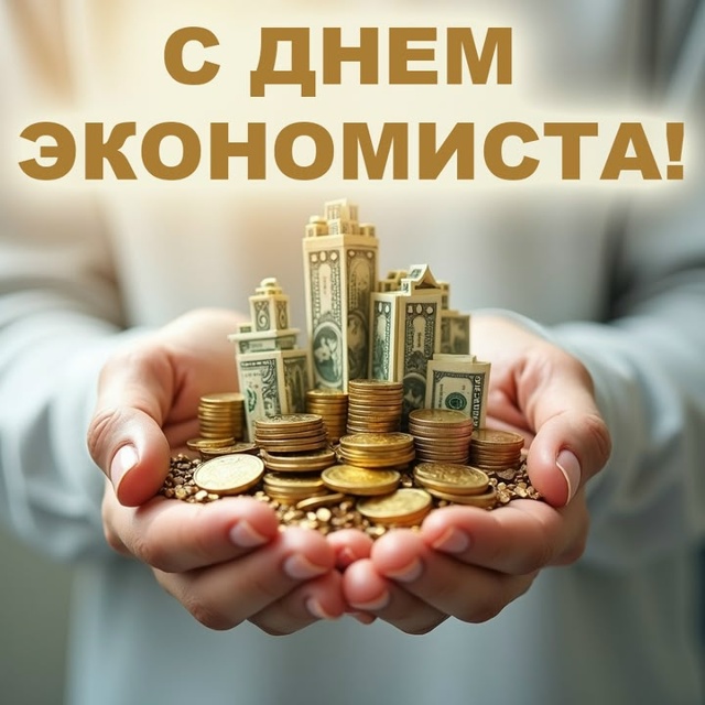 Коллеги, сегодня День экономиста!
Желаем, чтоб в делах ?...
