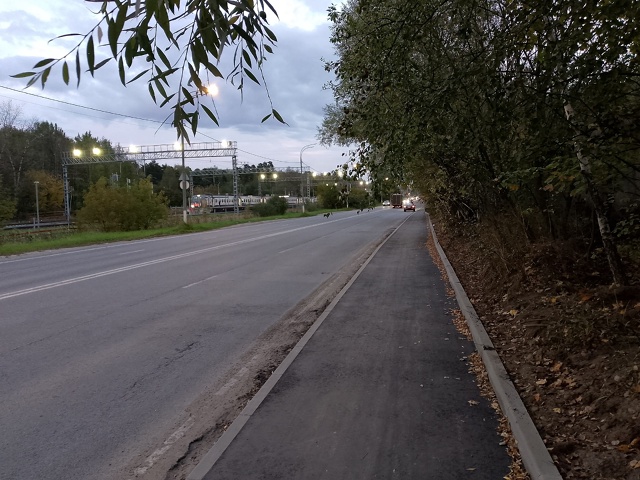 А никто случайно не в курсе, чего это у нас вдоль Объезд...