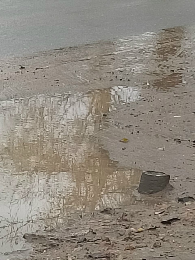 Обстановка на ул. 1-й линии! Будьте внимательны! Берегит...