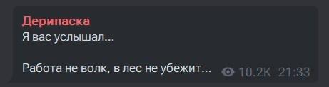 Дерипаска обиделся, что россияне не хотят работать по 12 часов 6 дней в неделю.