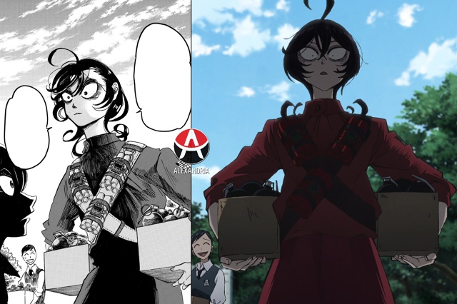 🎄Сравниваем «Санда»: манга х 3 серия.
#сравнение@advance_em...