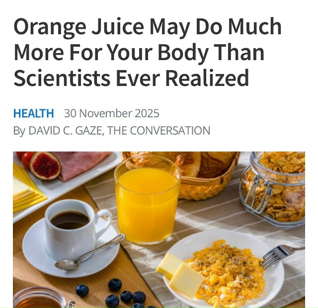 Учёные обнаружили, что стакан апельсинового сока акти?...