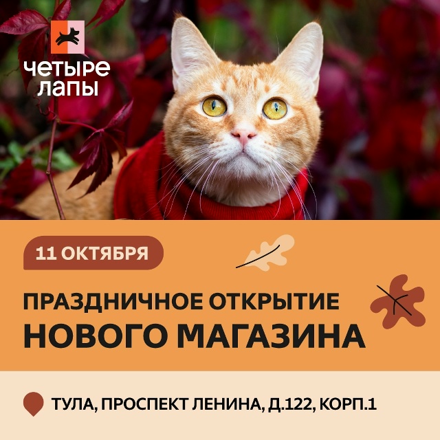 Приглашаем Вас и Вашего питомца на праздничное открыт?...