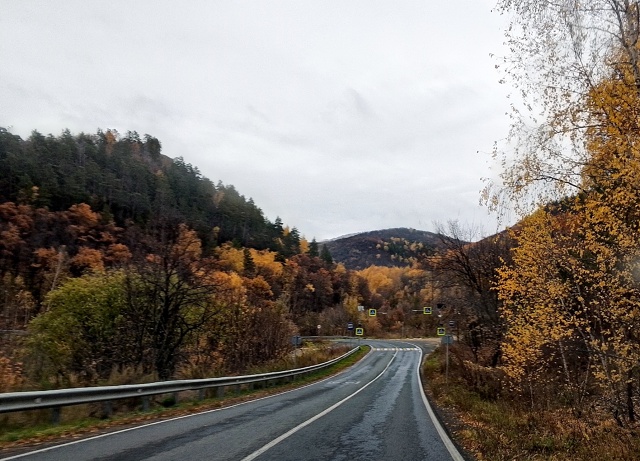 Живописнейшая дорога в село Ширяево, каждый поворот з?...