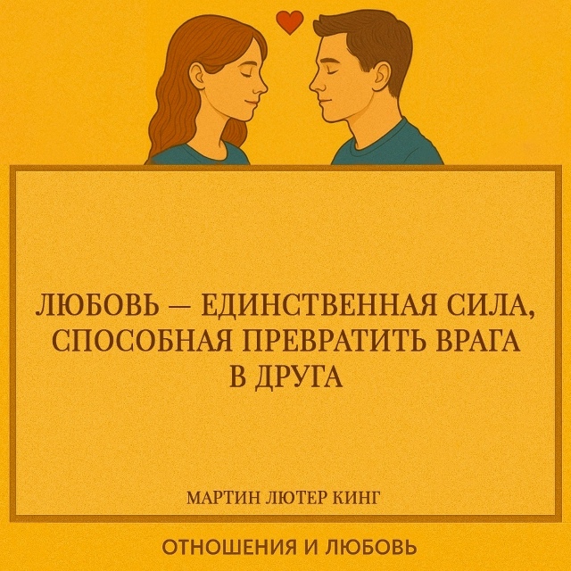 Кинг называет любовь единственной силой преобразован?...