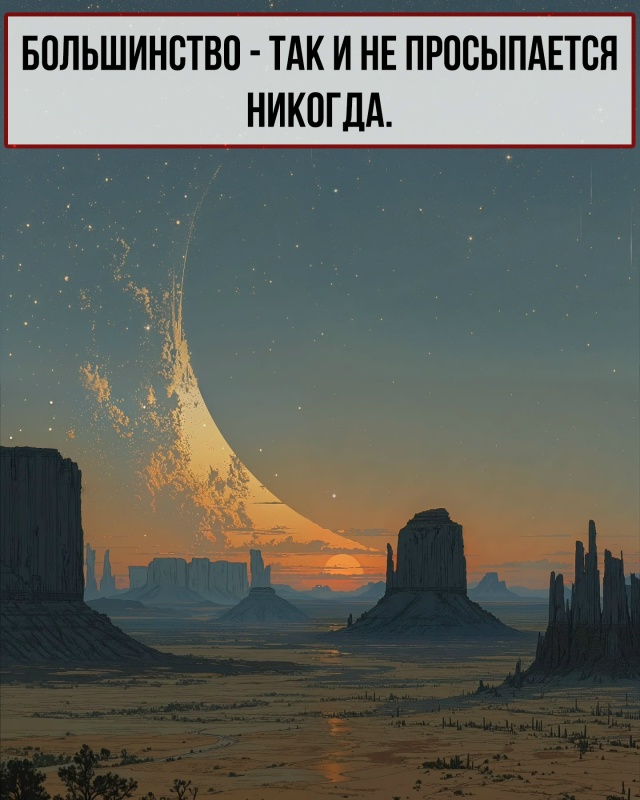 Жизнь начинается не с понедельника, а с осознания.