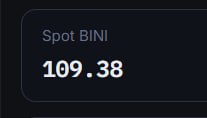 #binibit
Всего в стейкинге у меня сейчас 4,029 $BINI, которые я купил за 1,000 $
Всего за 90 дней
