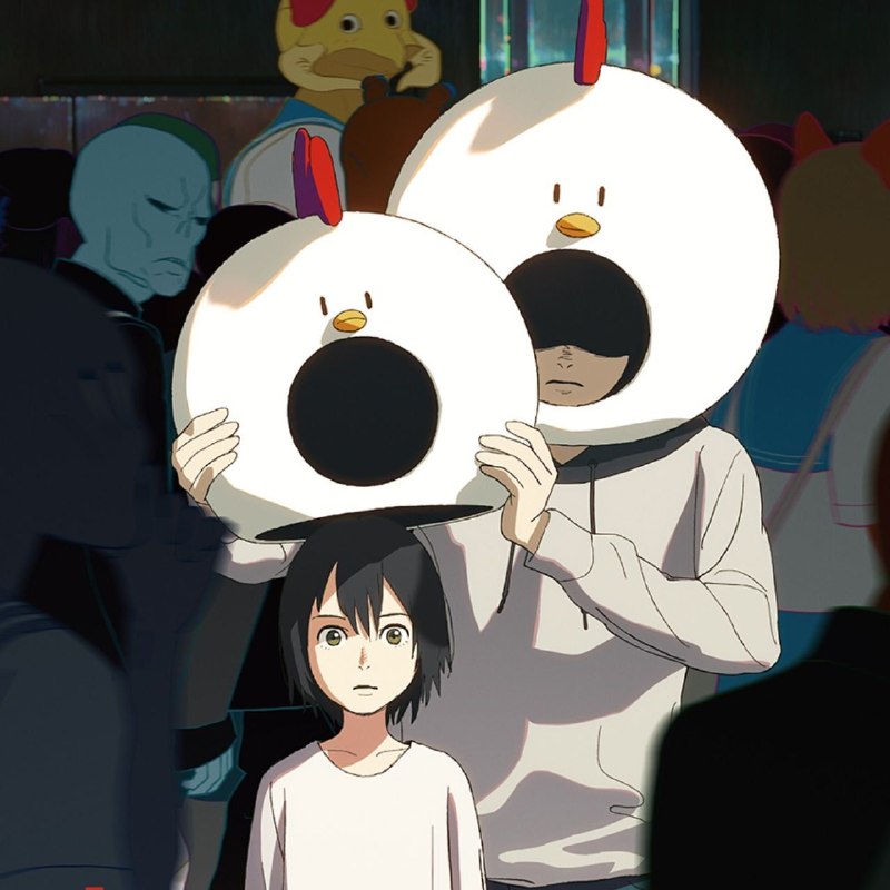 Фуджимото захватывает Анси!
Эпизод "На школьном дворе всё ещё кудахтали две курицы" из адаптации "Т