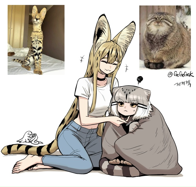 В ночь со зверушками от GeGeGek.
🐾 #арт@advance_empire | #original