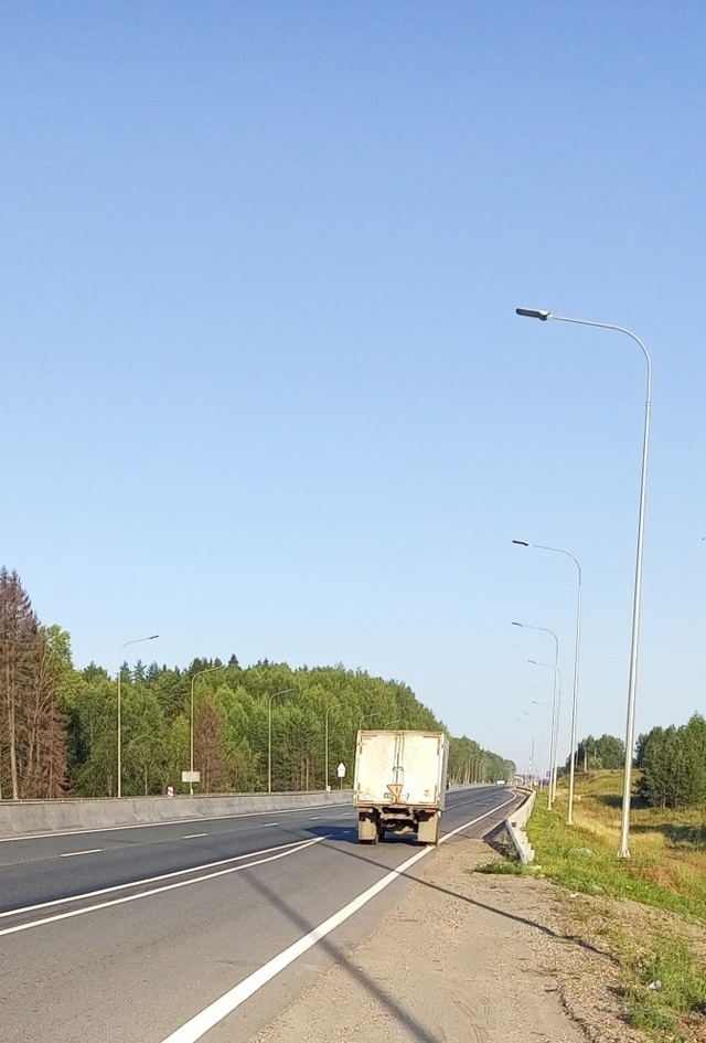 Трасса Краснокамск Нытва. Разгоночная полоса с отворо?...