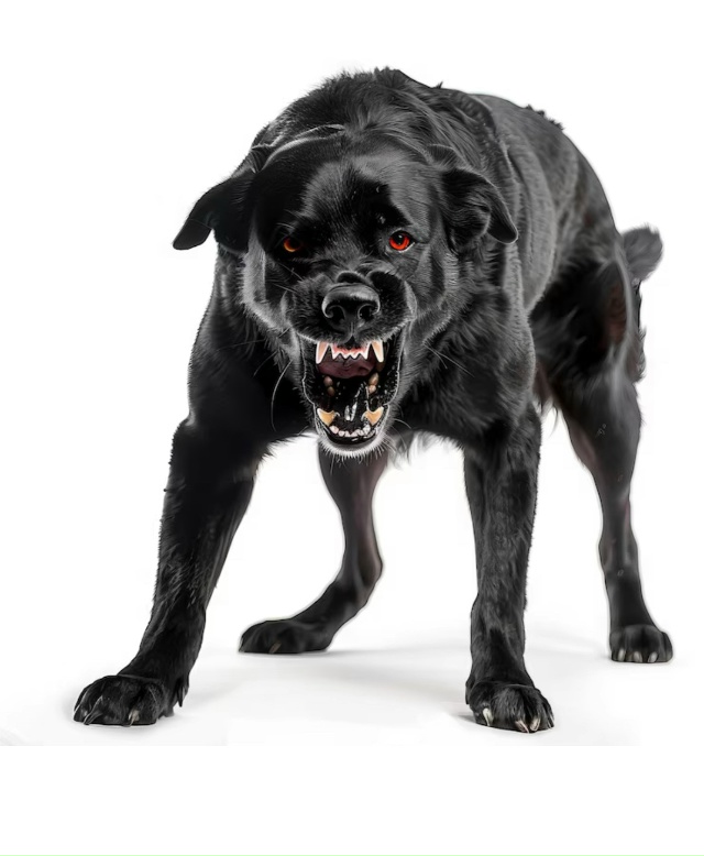 В Кувыкина 1Б в 1 подъезде выгуливают огромных собак бе...