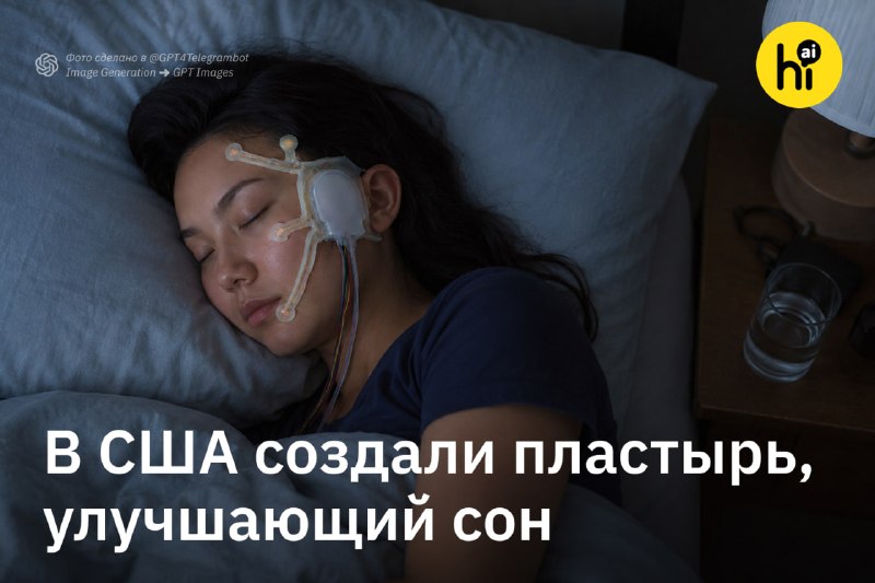 ✈️ Улучшающий сон пластырь создали ученые
Инженеры из Техасского университета в Остине разработали