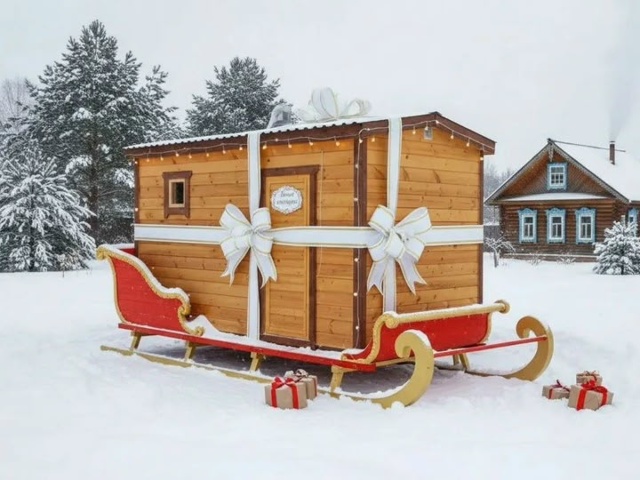 Готовые мобильные БАНИ из бруса, отличная альтернатив?...