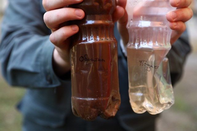 Глиняная вода льется из кранов у жителей Куйбышевског?...