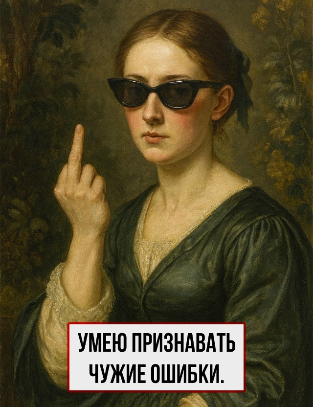 Моя доброта сегодня на переучёте.