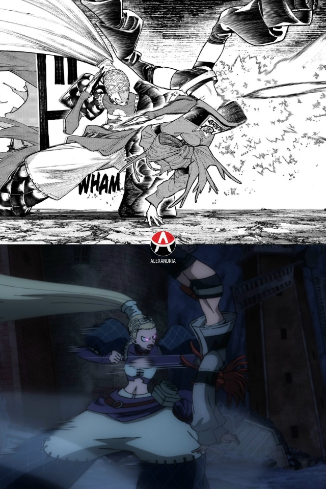 ? Сравниваем «Гачиакуту»: манга х 18 серия.
#сравнение...