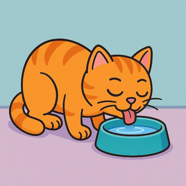 Кошки могут чувствовать вкус воды! У них на языке есть ?...