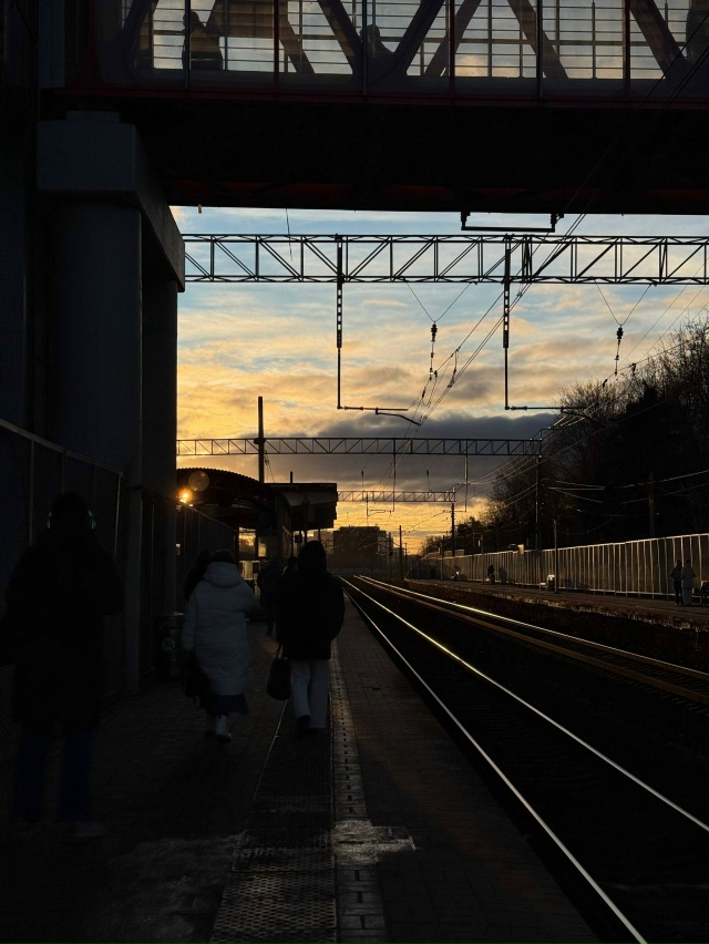 Утро в Видном🖤