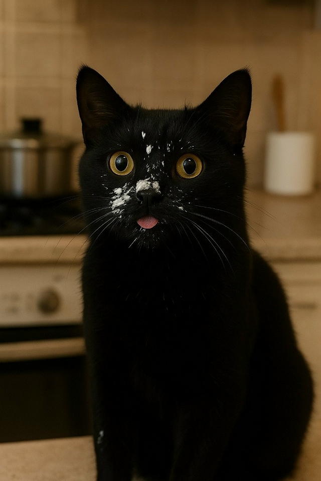 Не видел я вашу сметану!