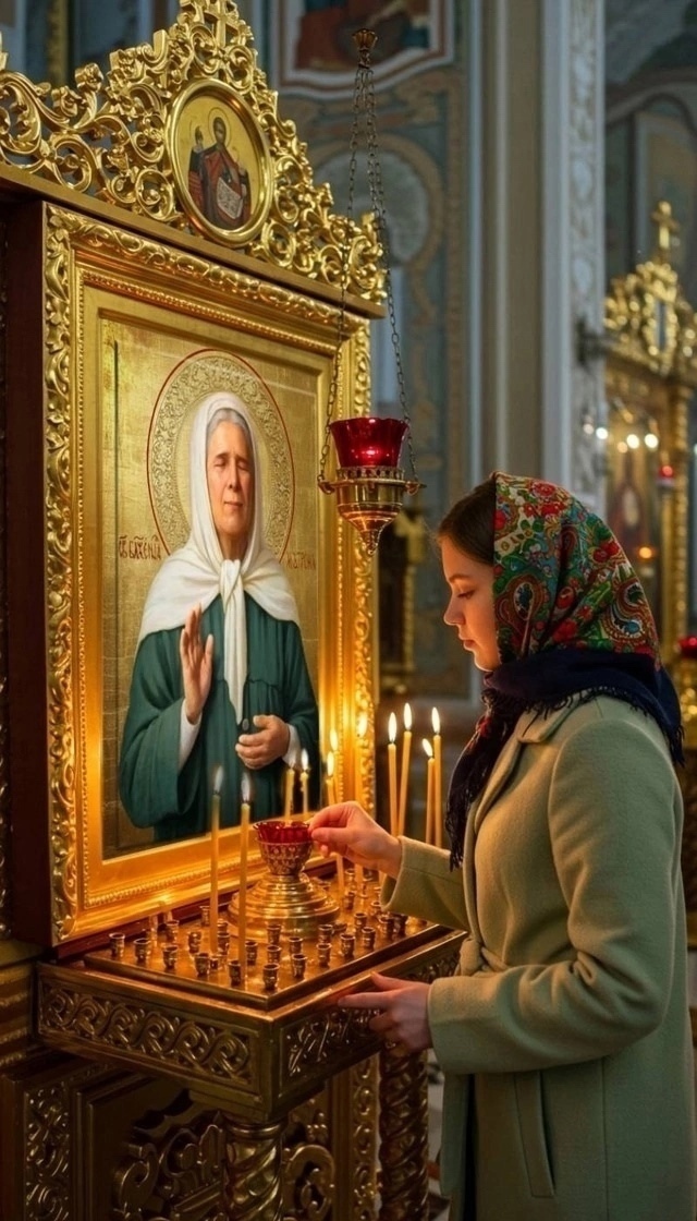 🙏Сегодня, тот, кто увидит святую Матрону, получит благ...