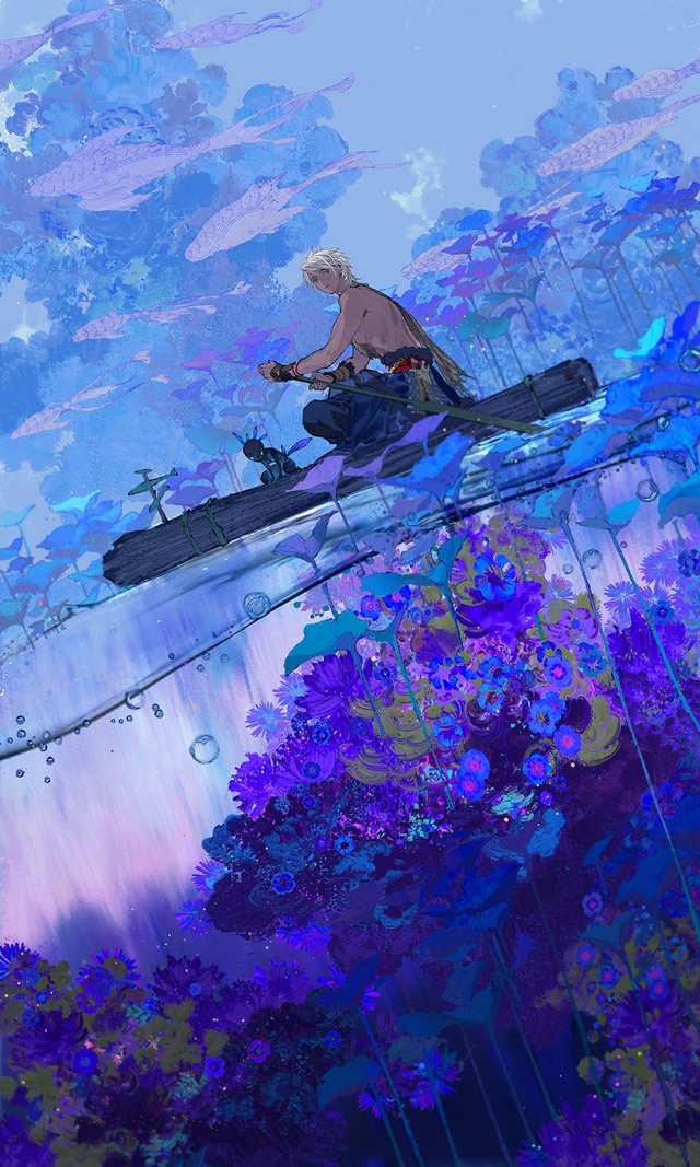 #Китайская_эстетика
Art: washanapple
💙🦋💙