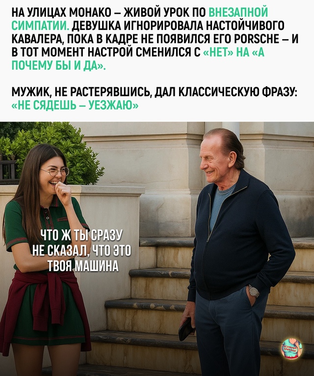 В Монако любовь начинается не с взгляда, а с эмблемы на ...