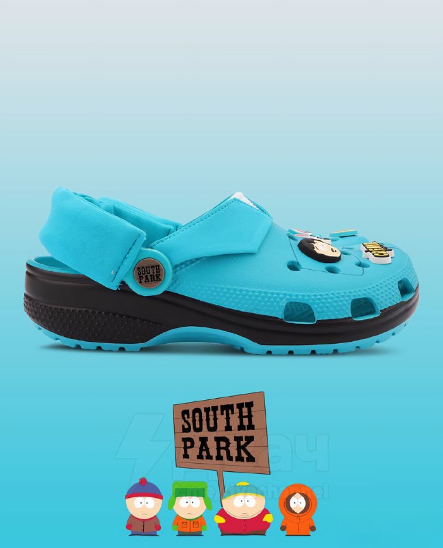 Модники, внимание: Crocs заколлабился с… «Южным Парком».
В линейке будут модели с лицами Картмана,