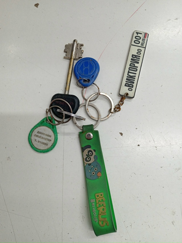 Найдены ключи, забрать можно на Советской в вайлдберри...