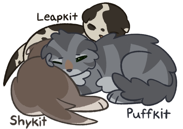 Пухляночка, Тихоня и Прыгунок
© lemnnshark
#KV_ZZ_ART