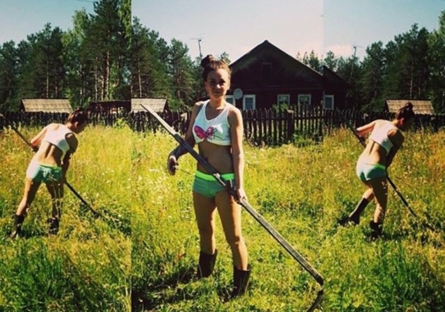Дepeвeнcкий вайб 90-х😅