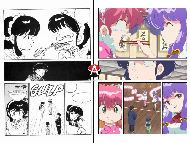 ❤ Сравниваем «Ранма 1/2»: манга х 5 серия 2 сезона ремейк?...