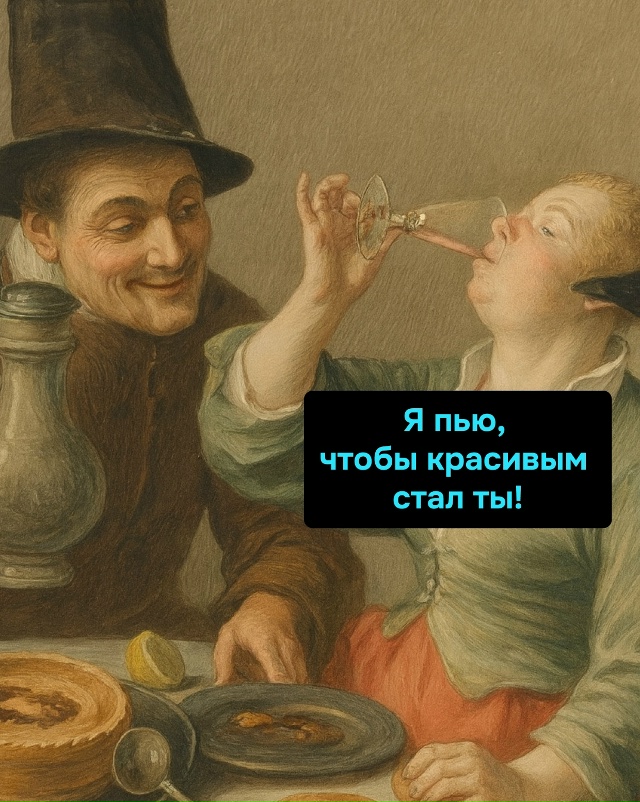 Красота в глазах пьющего: проверено веками и тысячей б?...
