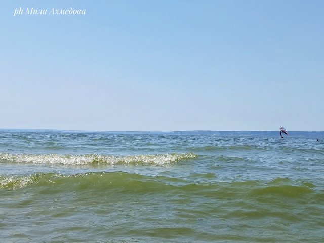 Жигулевское море ?. Вода прогрелась 23,4 °с.☀️
