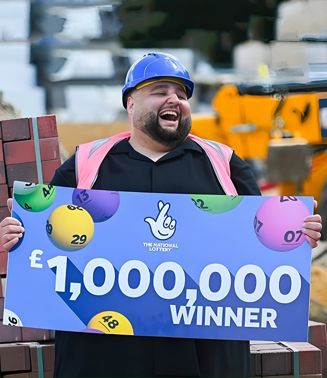 39-летний водитель погрузчика из Великобритании выигра...