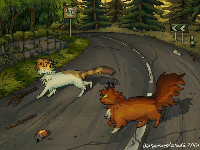 Белка и Листвичка
© berrybrambleshade
#KV_ZZ_ART