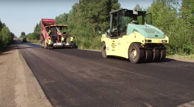 👍🏼В Кунгурском округе делают ремонт автодороги «Кун...