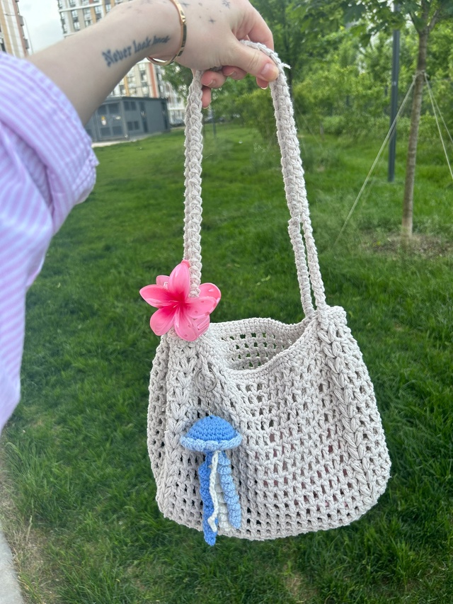 Я связала сумку ?