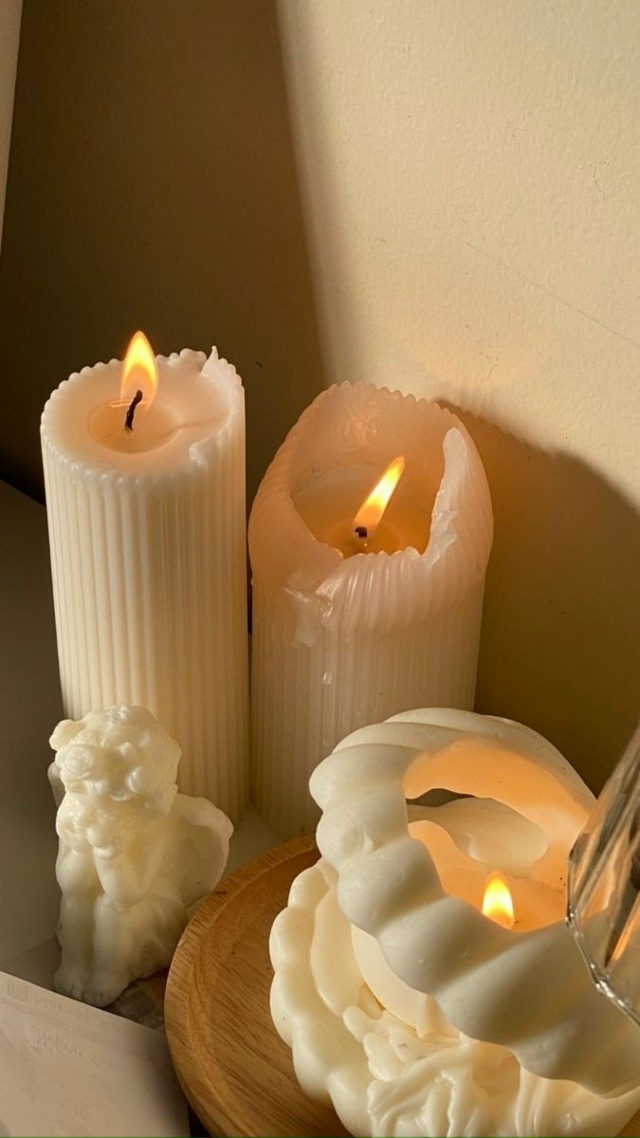 Когда очень любишь ванну и свечи.