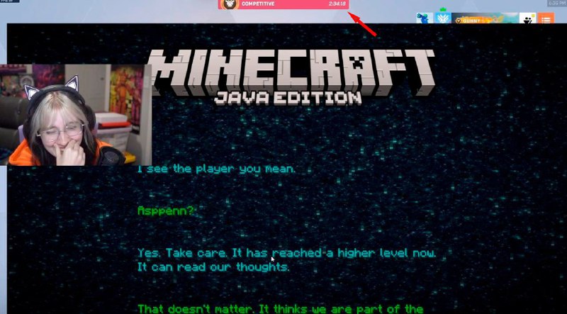Стримерка Aspen прошла весь Minecraft пока ждала катки в Overwatch 2.
Дамочка лютый задр, и входит