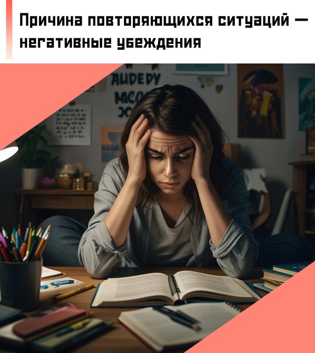 ☝ Повторяющееся поведение в схожих ситуациях зачасту?...