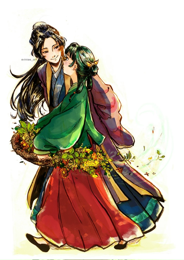 #Kusuriya_no_Hitorigoto / Монолог в аптечной лавке
Art: vinniee_art
(Дз?...