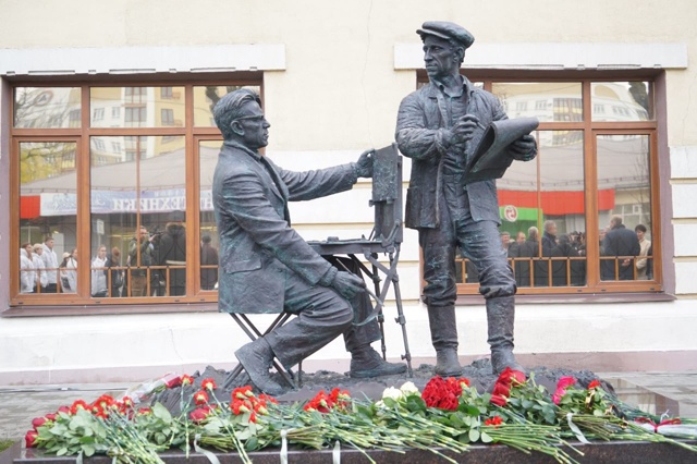 ‼️ Открытия памятника Народным художникам СССР, акад?...