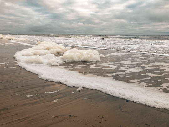 Терский берег в ноябре на фото Ольги Несмияновой❤