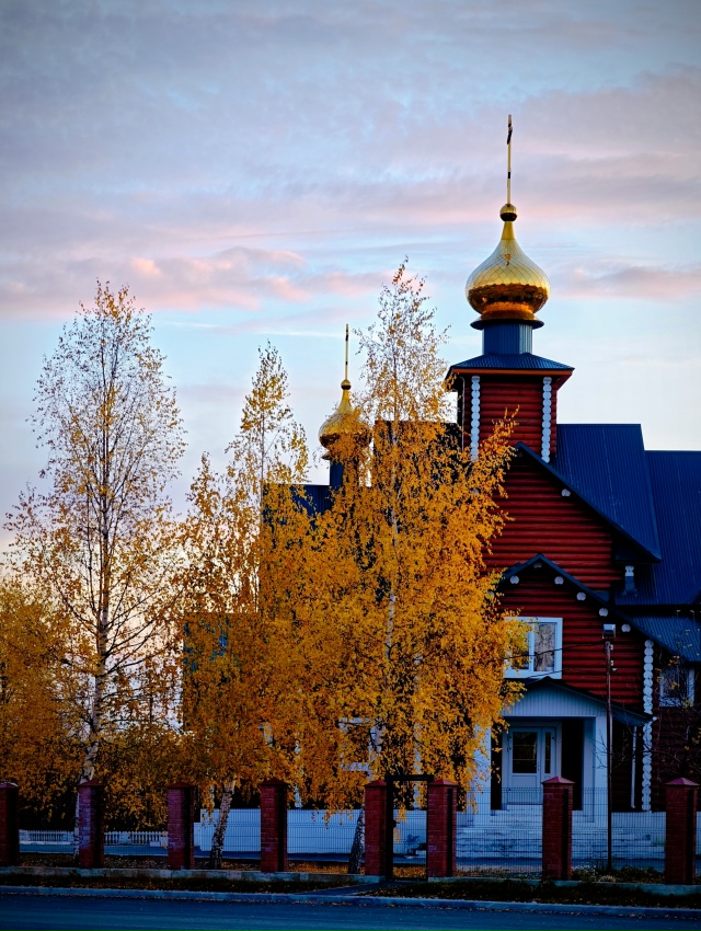 Волшебный закат. Нагорный Пермь.