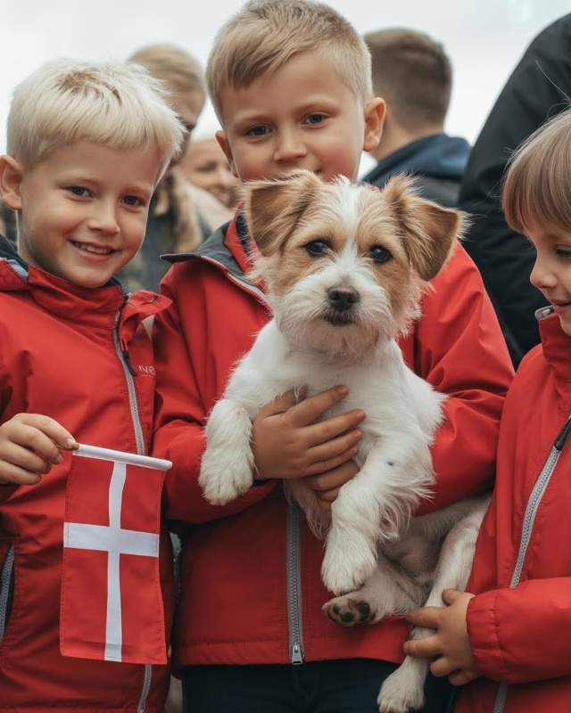 В Дании дети от шести до шестнадцати лет каждую неделю ...